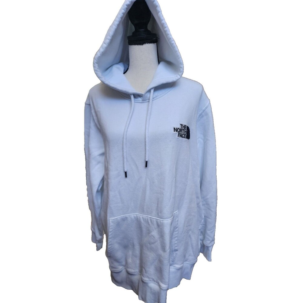 The North Face Womens White Pullover Hoodie Size 2XL